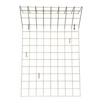 German minimalist Mid-Century coat rack in rope, 1960s