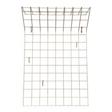 German minimalist Mid-Century coat rack in rope, 1960s