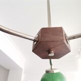 Vintage 60s multicolored Soutnik lamp