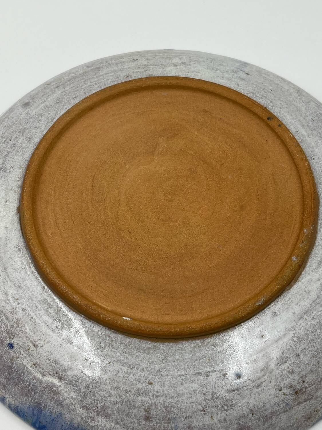 Set of 2 earthenware soup plates