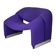 Purple Groovy chair F598 by Pierre Paulin for Artifort