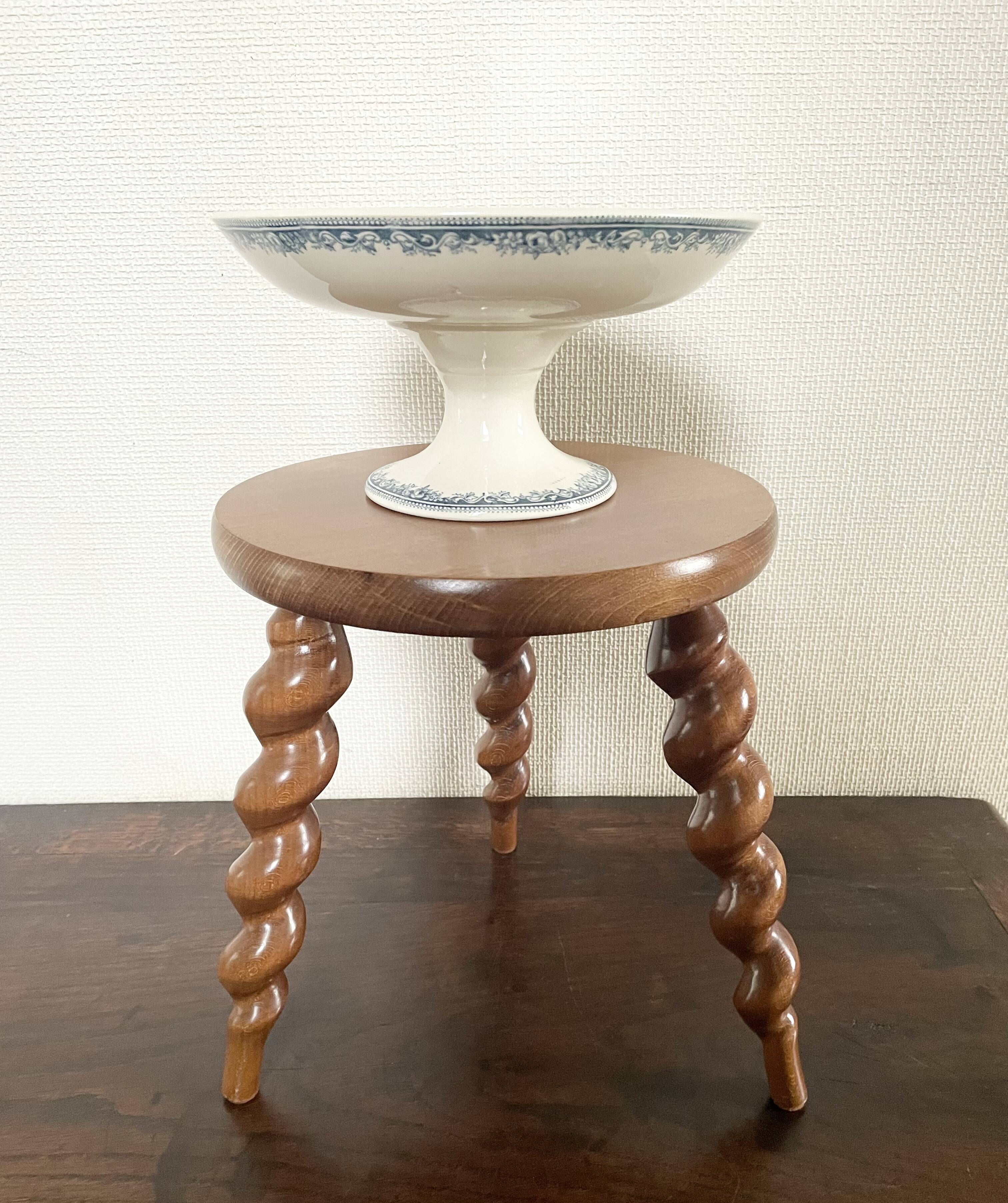 Iron earth fruit bowl, garland model