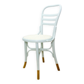 Chaise de Salle à Manger Antique Art Nouveau en Bois Courbé