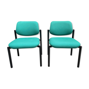 Paire de chaises de bureau