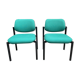 Pair of vintage Martin Stoll Champenay office chairs