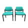 Pair of vintage Martin Stoll Champenay office chairs
