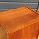 Dark chest of drawers with 5 drawers from the 1950s