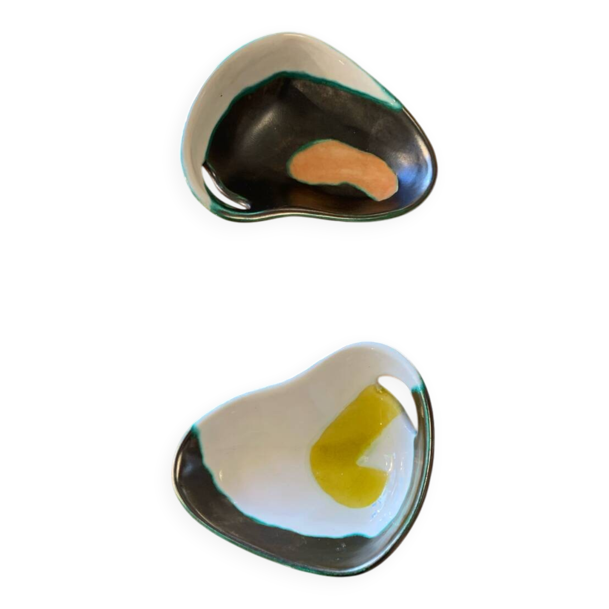 2 ceramic pocket vases ORLA