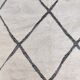 Beni Ouarain Berber rug with engraved patterns 170x255 cm