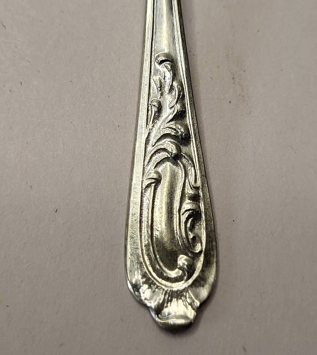 Italian Silver Coffee Spoon Set of 6