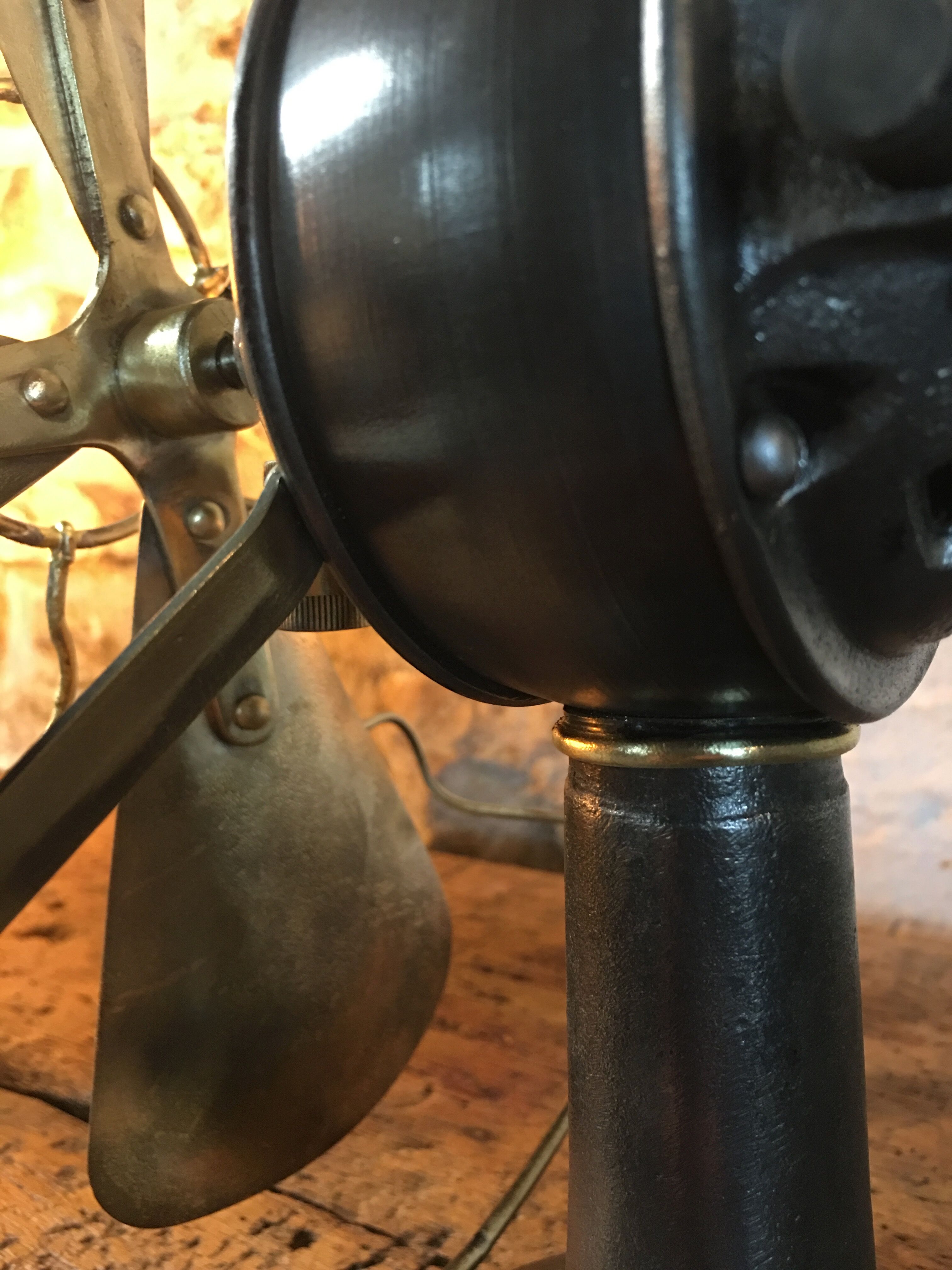 Former fan cast iron and brass 1930
