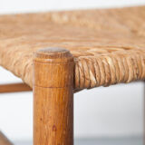 Dining chair oak sea rush