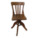 Rare American office chair - wooden - swivel - 50s/60s - child