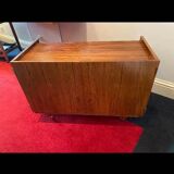 Bar cabinet 2 doors rolling