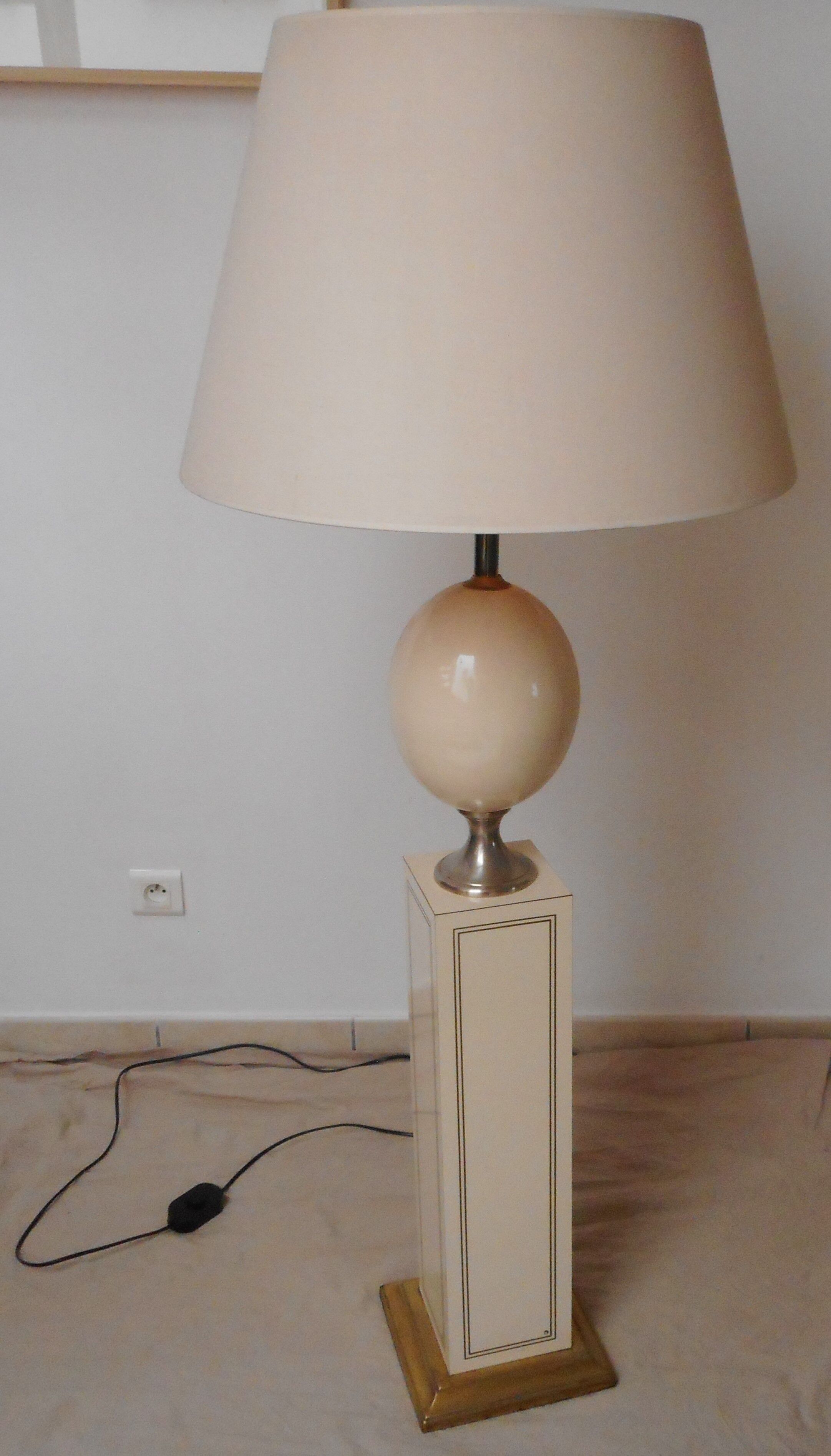 Vintage floor lamp by Maison Le Dauphin