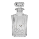 Vintage cut glass whisky carafe