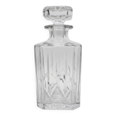 Vintage cut glass whisky carafe