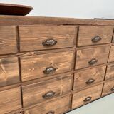 Very large craft furniture with 32 drawers