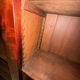 Antique open bookcase