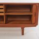 Buffet with roller shutter doors, Danish, vintage, teak, produced by Dyrlund.