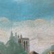 Painting "Old Paris" Lavoir Notre Dame HST
