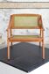 Fauteuil en teck SNA Roset  France 1952