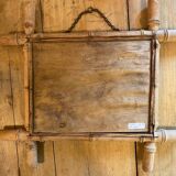 Bamboo wood mirror