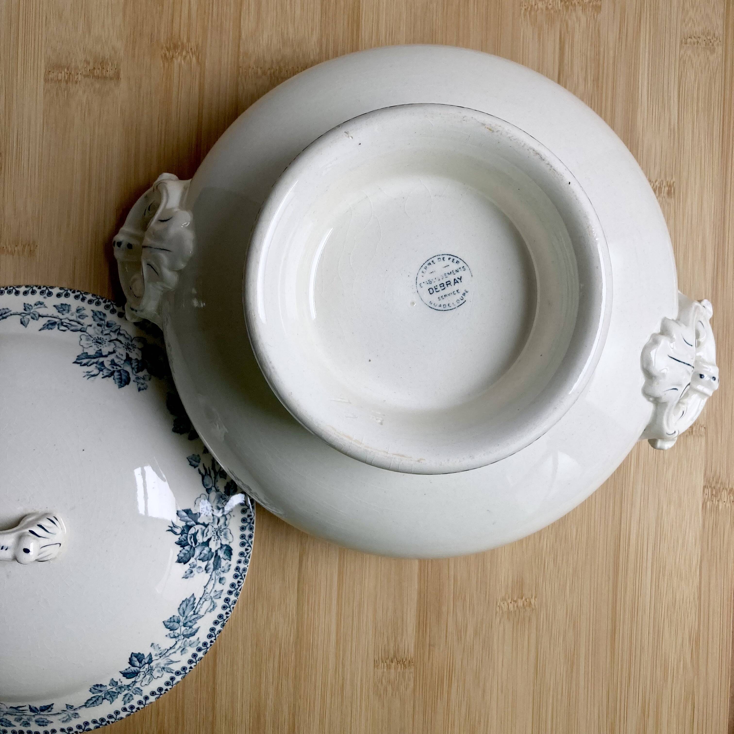 Soupière / légumier Saint-Amand "Guadeloupe"