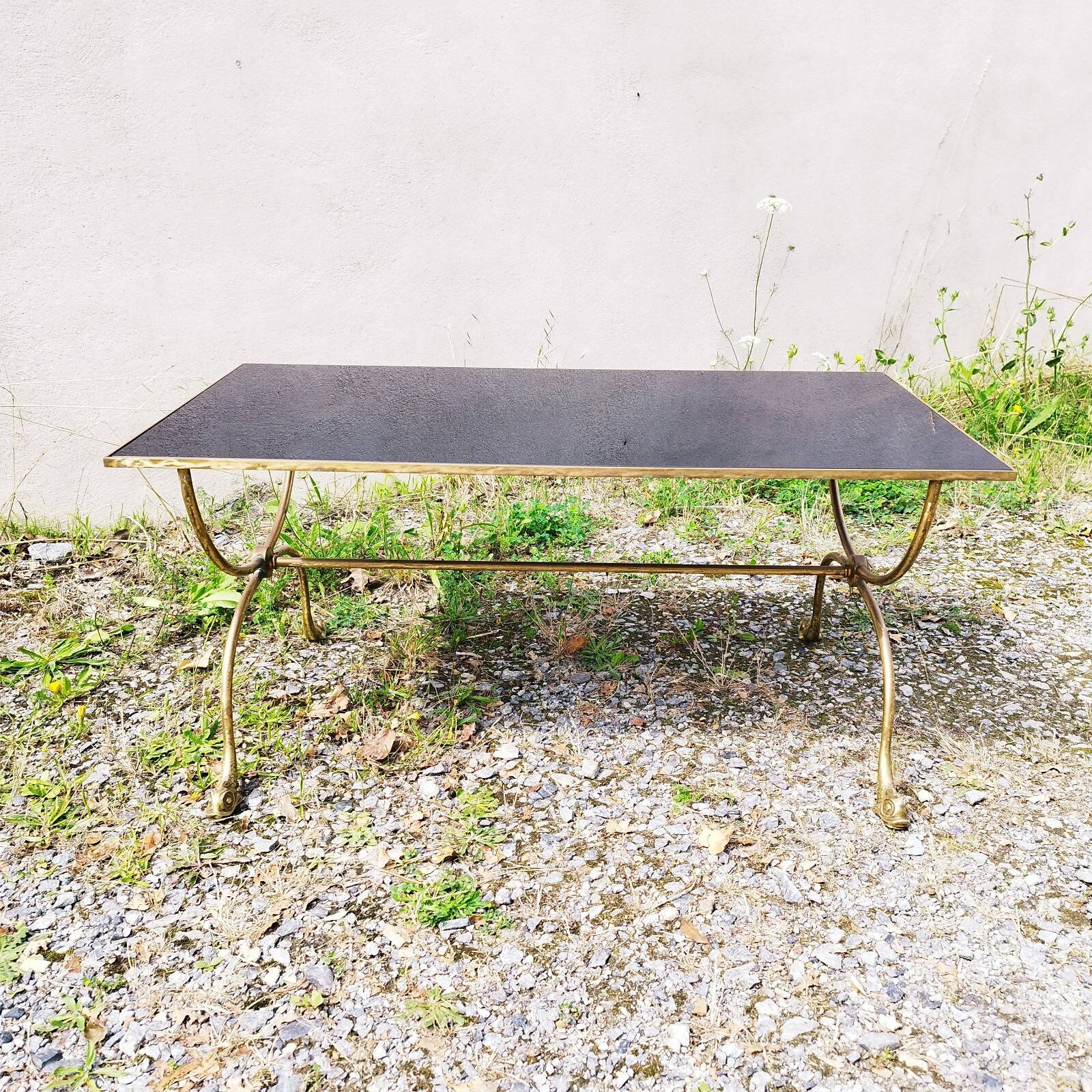 Vintage neoclassical coffee table