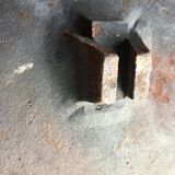 Old cast iron bathtub