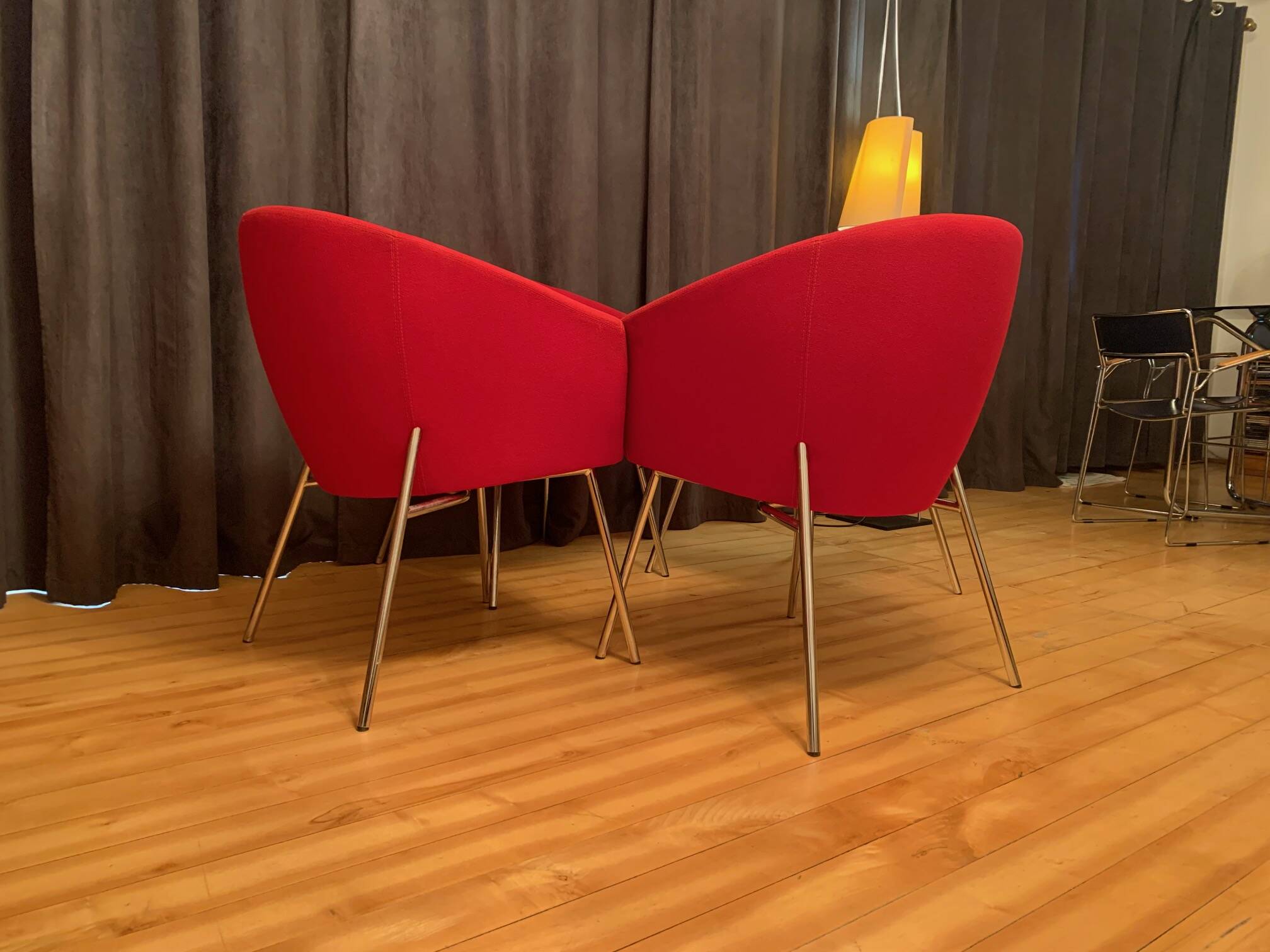A set of four Megan club armchairs designed by René Holten, Artifort, the Netherlands