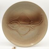 6 assiettes à poisson, faïence de St Amand
