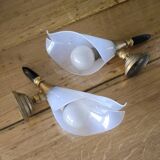 Pair of Rockabilly Wall Lights