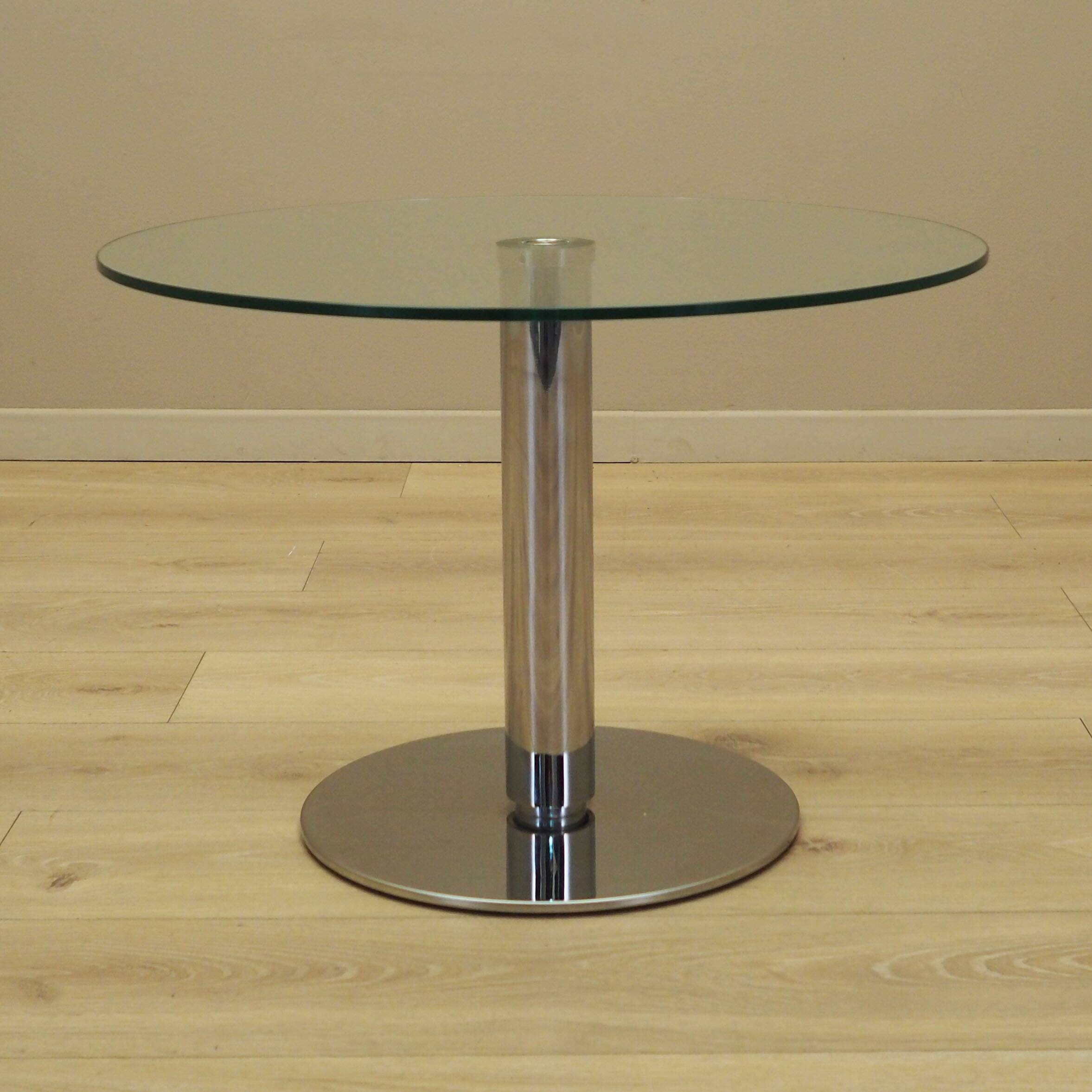 Glass coffee table, Danish design, 1970s, production: BoConcept