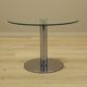 Glass coffee table, Danish design, 1970s, production: BoConcept