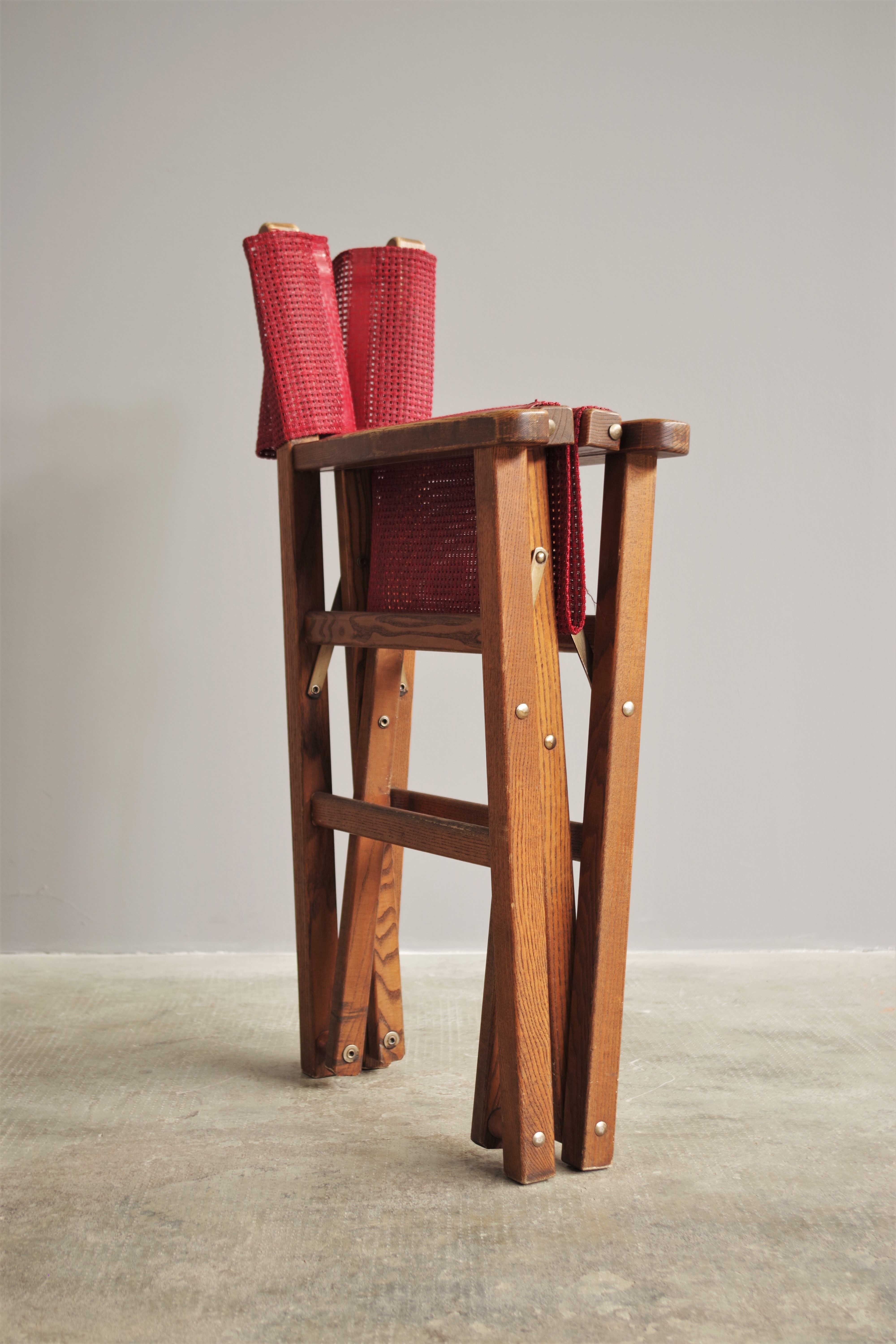 Folding director's chair, 1990s