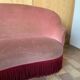 Velvet sofa