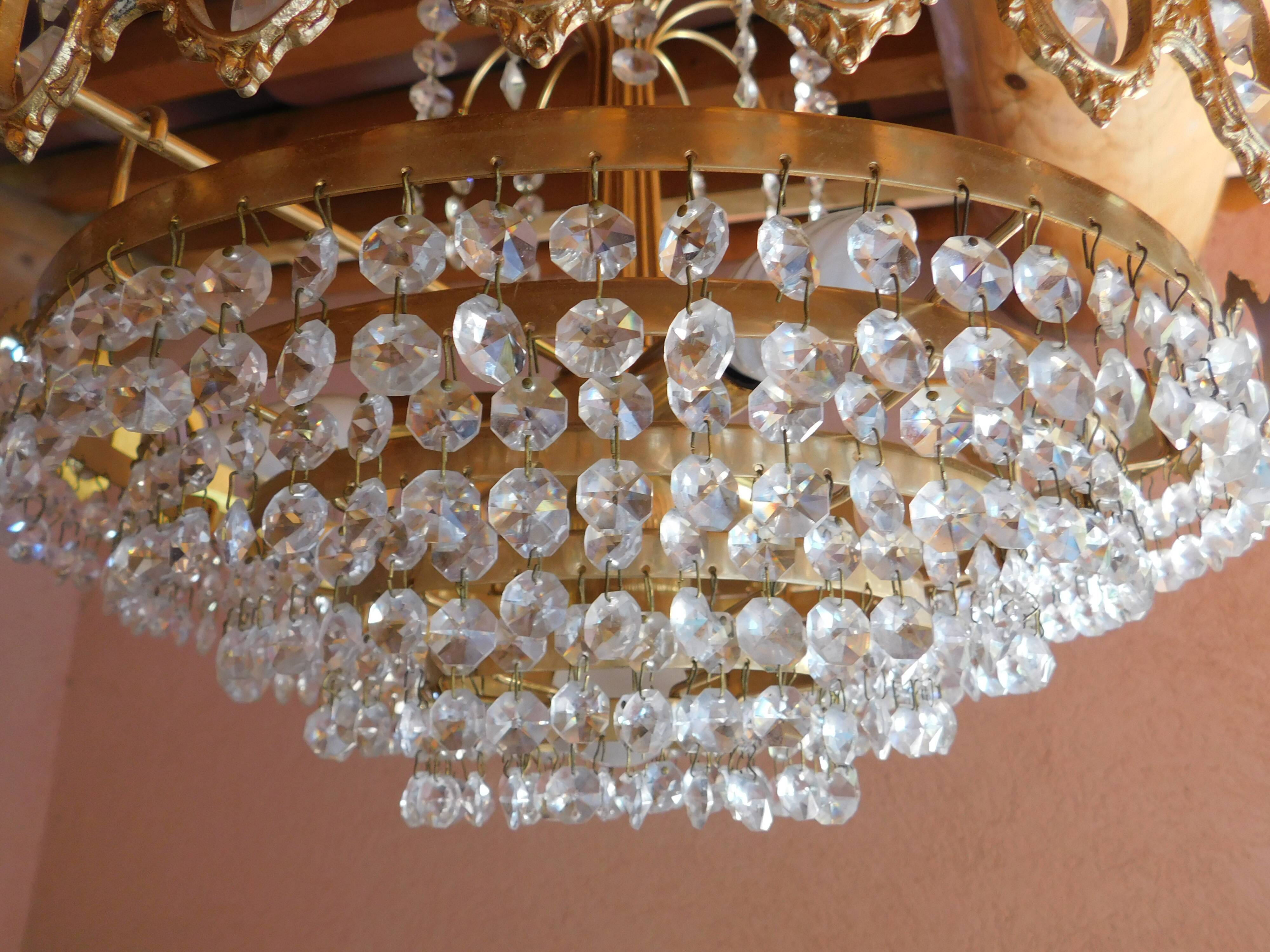Lustre à pampilles ø 43 cm