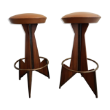 Pair of bar stools 70s