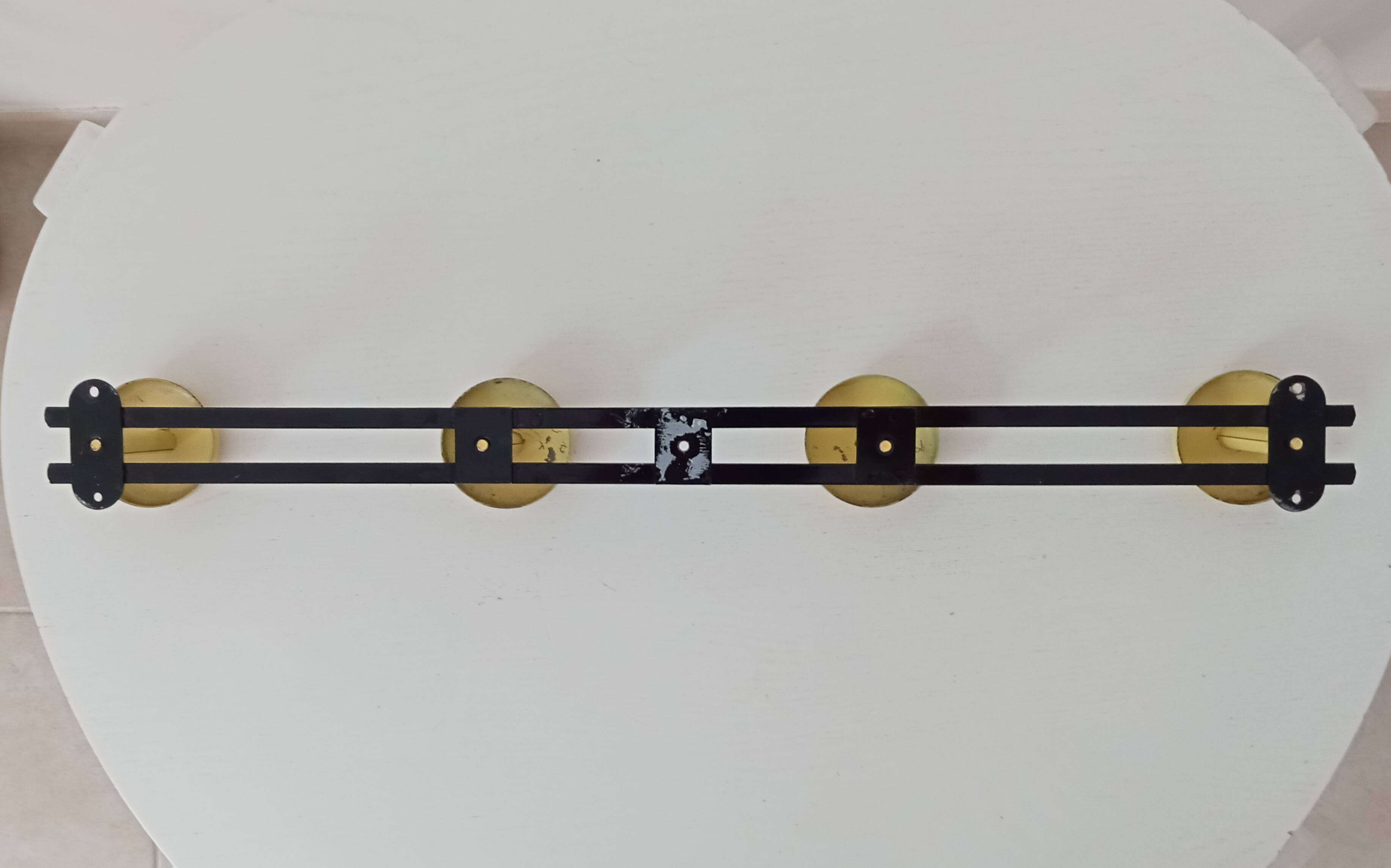 Vintage wall coat rack from the 50s/60s