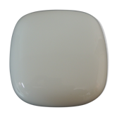 Square ceiling light in opaline