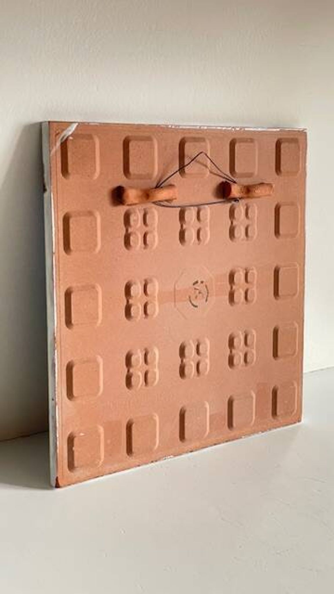 Vintage handmade ceramic illustration