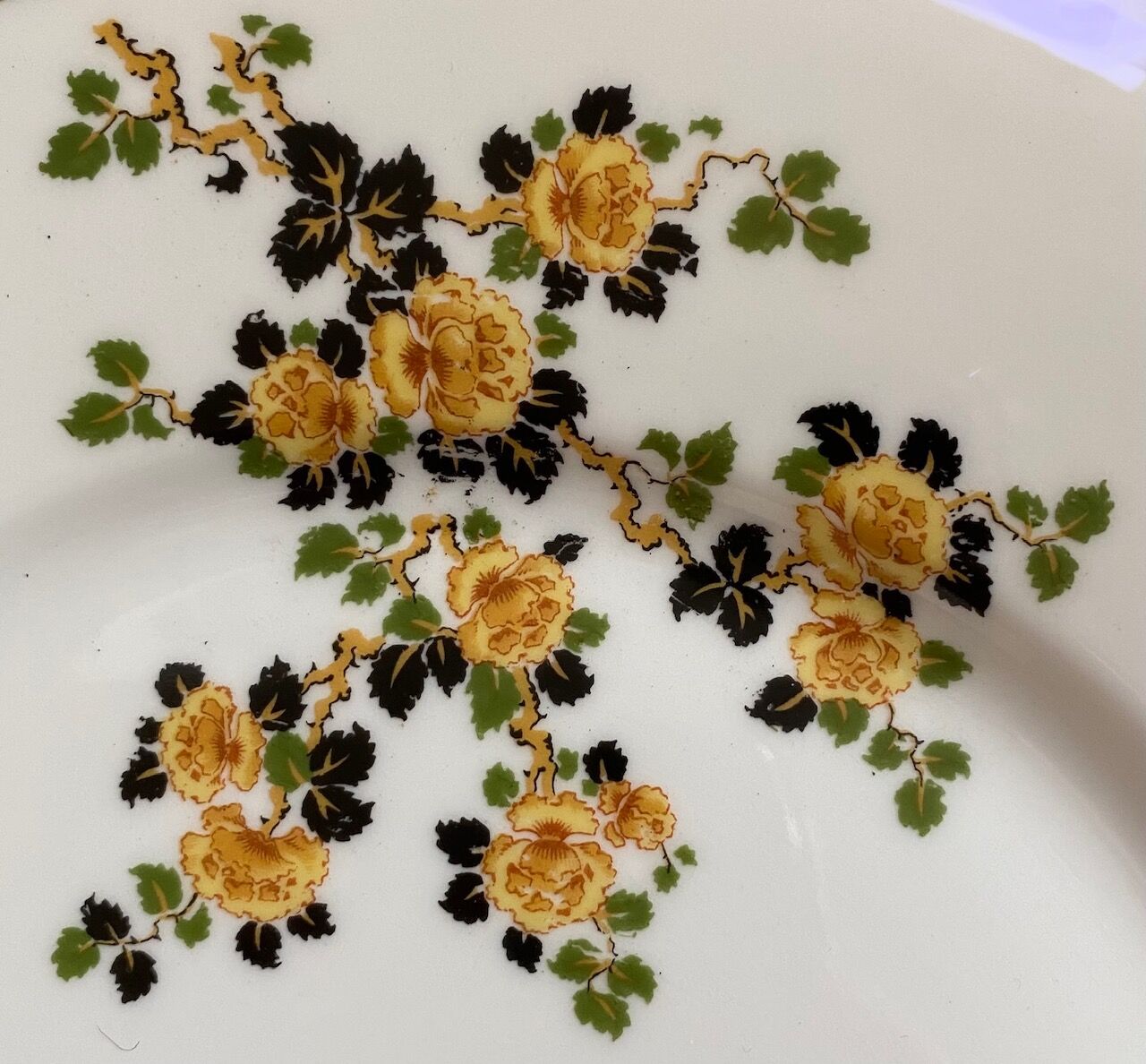 Plat à viande GM, F. Legrand & Cie, Limoges, ca 1920