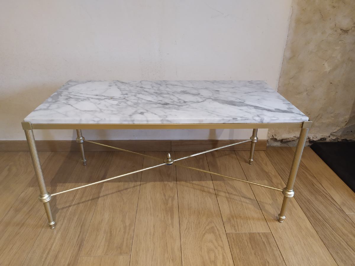Marble coffee table