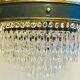 Vintage 50s Neoclassical Style Cascade Ceiling Light