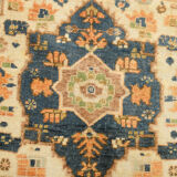 5x9 Rustic Primitive Vintage Handknotted Rug, 266x163Cm