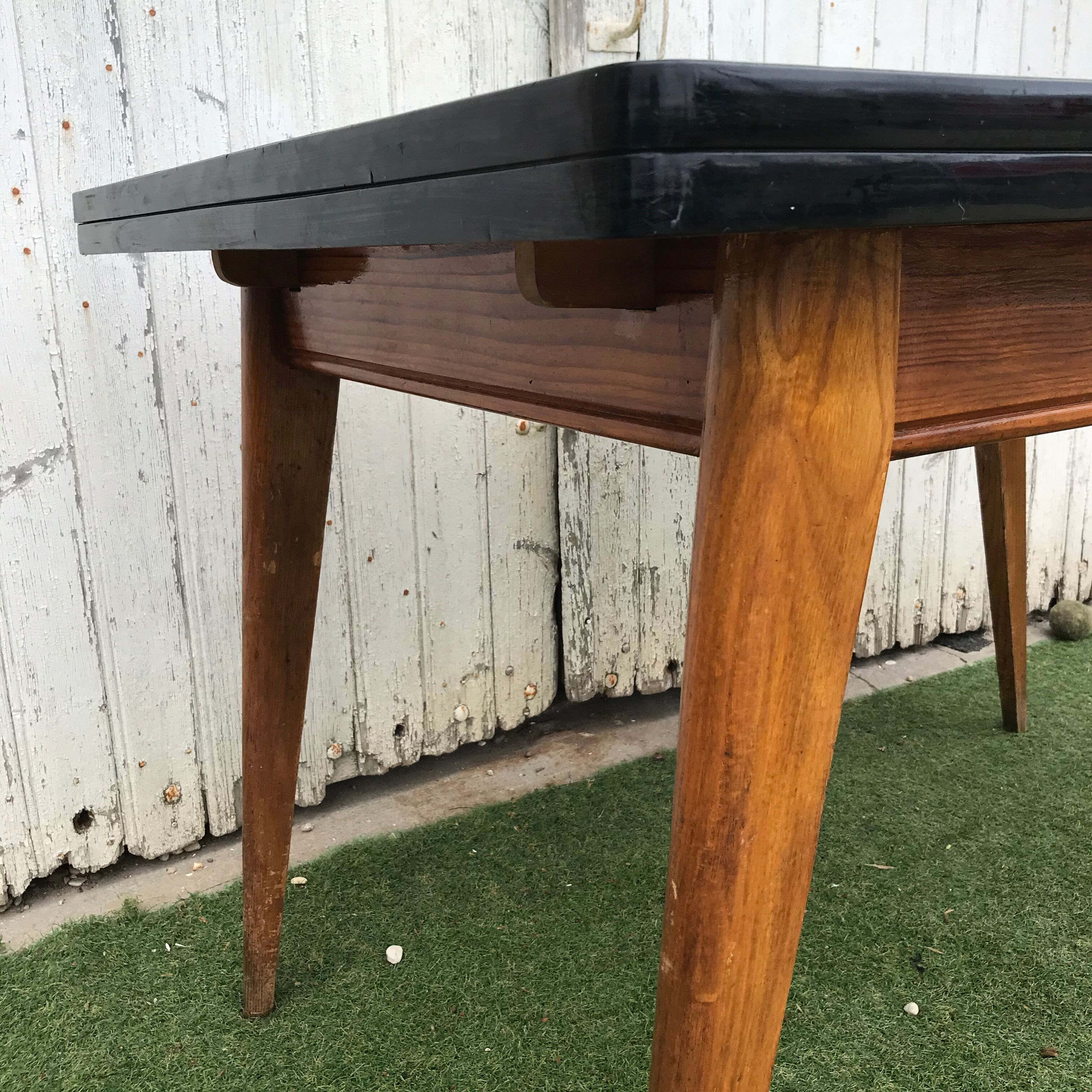 Vintage table with extensions
