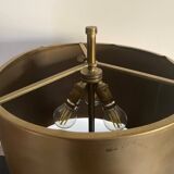 Authentic Maison Charles lamp, in brass and
