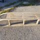 Old sled - wooden sled - Vintage