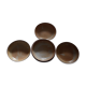 Lot de 6 assiettes creuses en grès